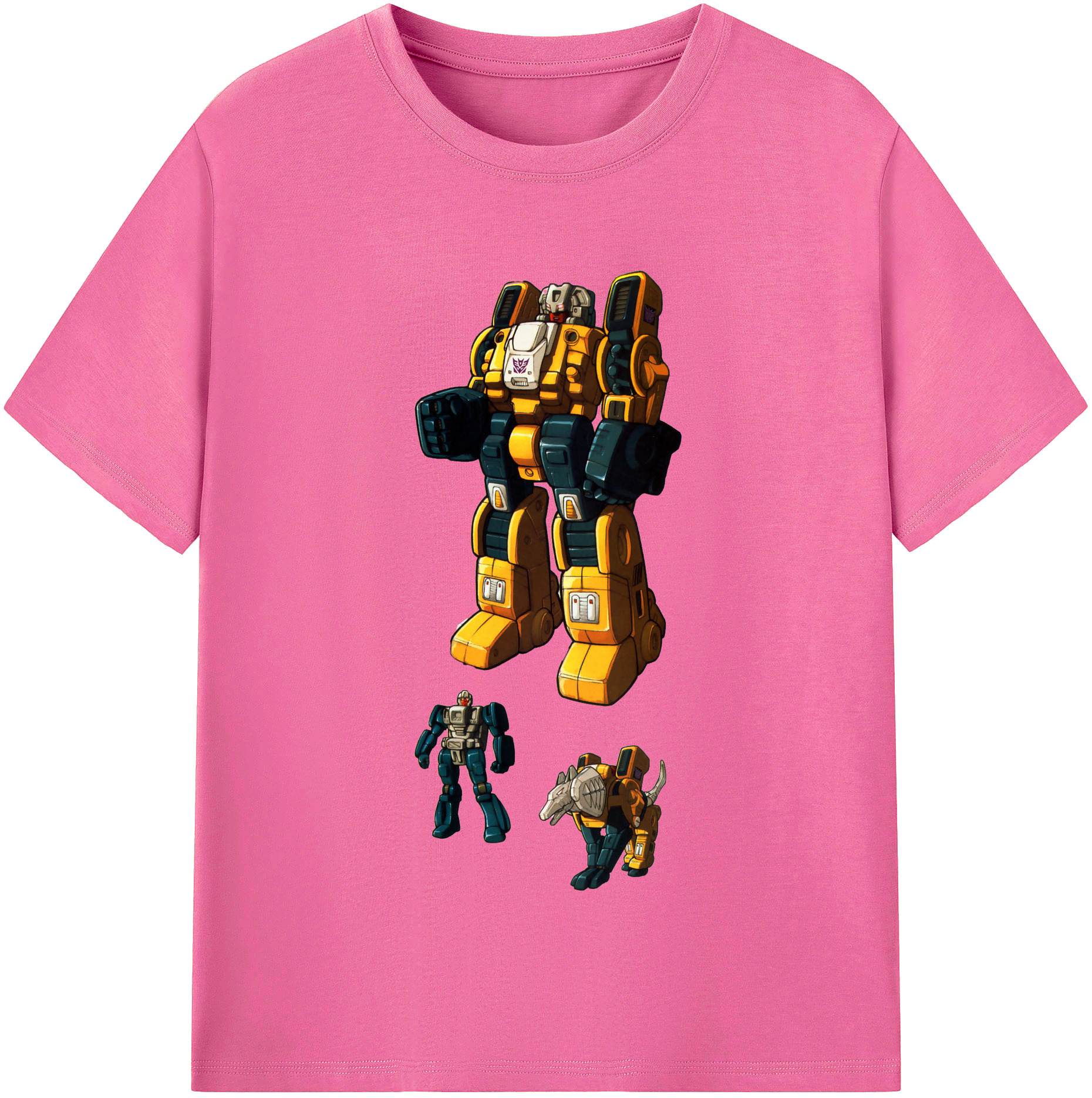 （画像用）  レディースカジュアルプリントTシャツ（綿100％）